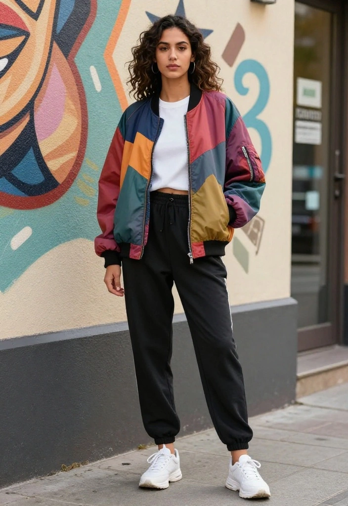 18 Baggy Workout Outfits That Are Comfortable Without Looking Sloppy - 11. Oversized Outerwear 1