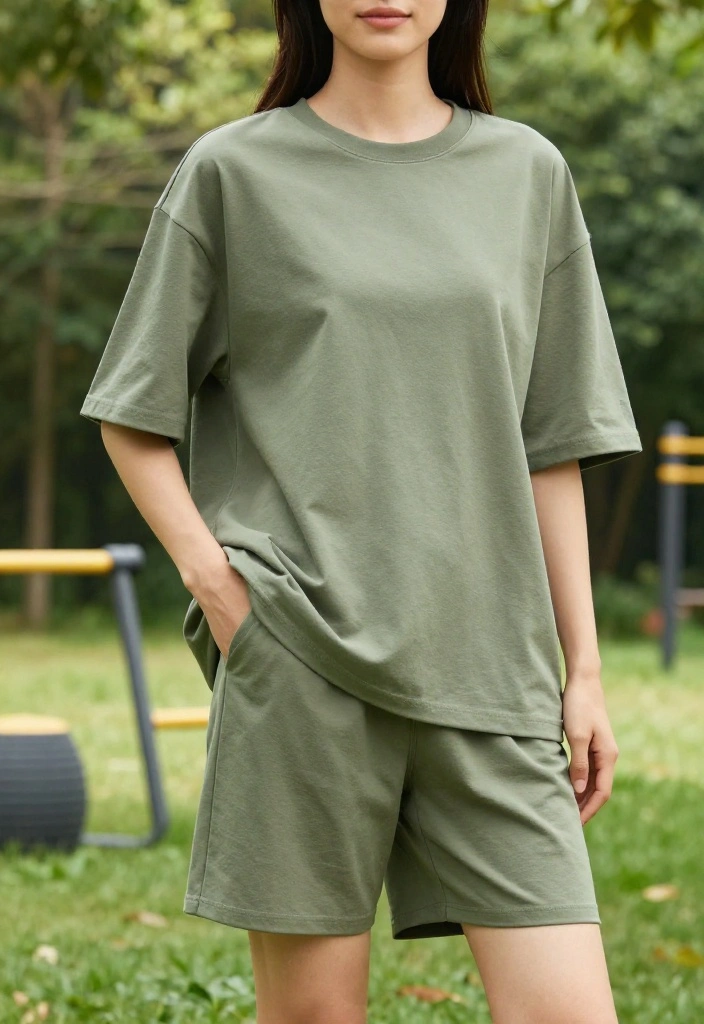 18 Baggy Workout Outfits That Are Comfortable Without Looking Sloppy - 13. Eco-Friendly Fabrics 1