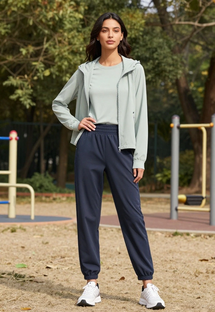 18 Baggy Workout Outfits That Are Comfortable Without Looking Sloppy - 16. Layering for Seasons 1