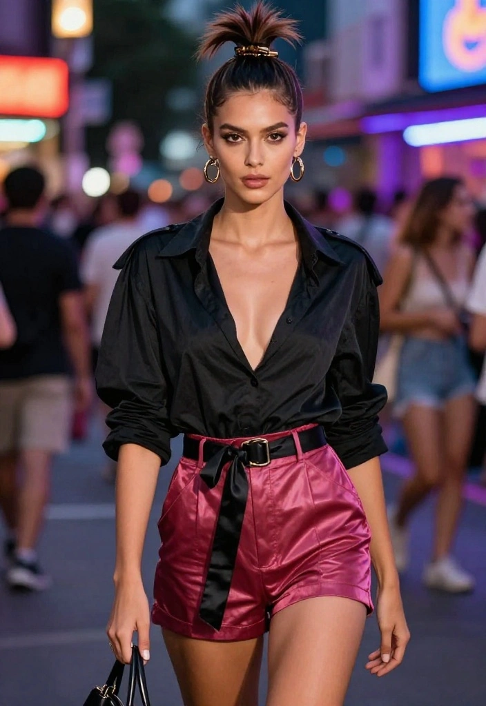 18 Claw Clip Summer Updo Hairstyles You Can Do in Seconds - 14. Claw Clip Faux Hawk 1