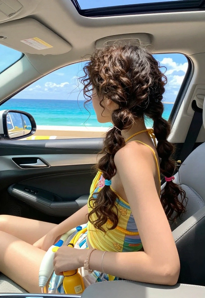 18 Easy Waterpark Hairstyles You Can Do Quickly in the Car - 5. Fishtail Braid 1