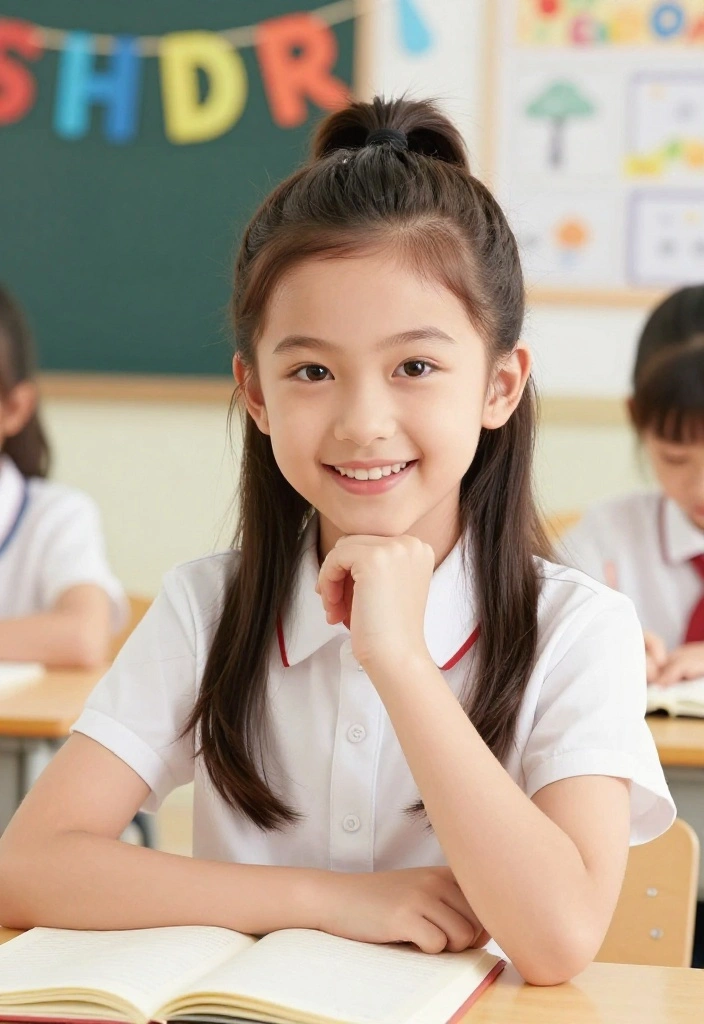 18 Fun Back to School Hairstyles That Take Under 5 Minutes - 2. Half-Up Braided Crown 1