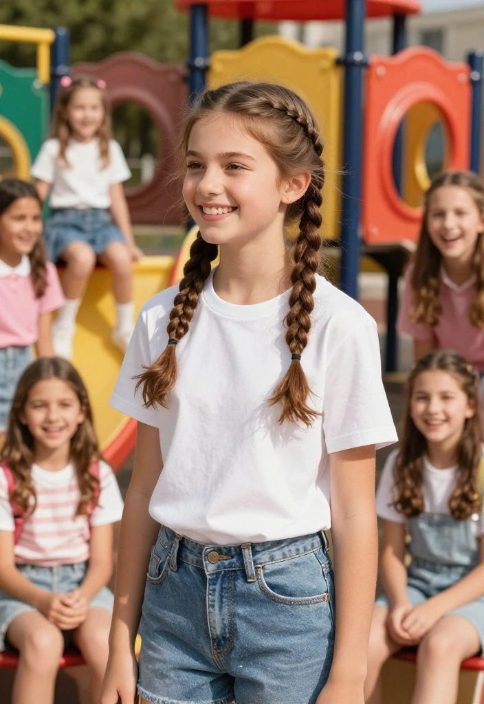 18 Fun Back to School Hairstyles That Take Under 5 Minutes - 4. Simple Side Braid 1