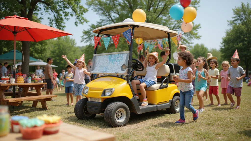 18+ Golf Cart Birthday Party Decor Ideas Your Kids Will Love