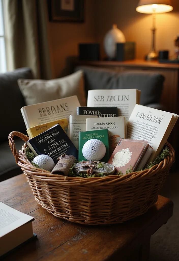 18 Golf Gift Basket Ideas: The Perfect Present for the Golfer in Your Life - 15. Golf Books and Literature 1
