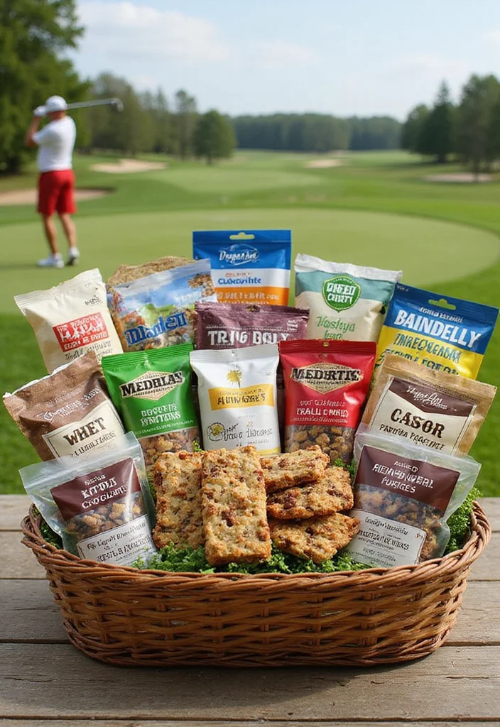 18 Golf Gift Basket Ideas: The Perfect Present for the Golfer in Your Life - 5. Gourmet Golf Snacks 1