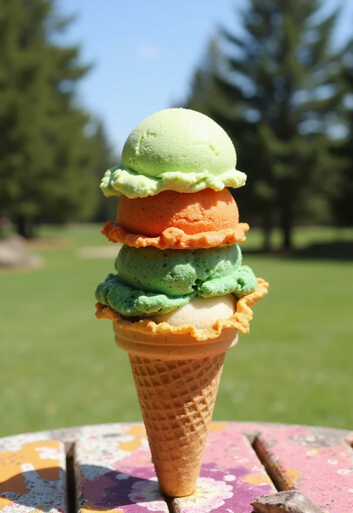 18 Golf Themed Desserts: Cakes, Cookies, and Treats for Any Event - 17. 19th Hole Gelato 1