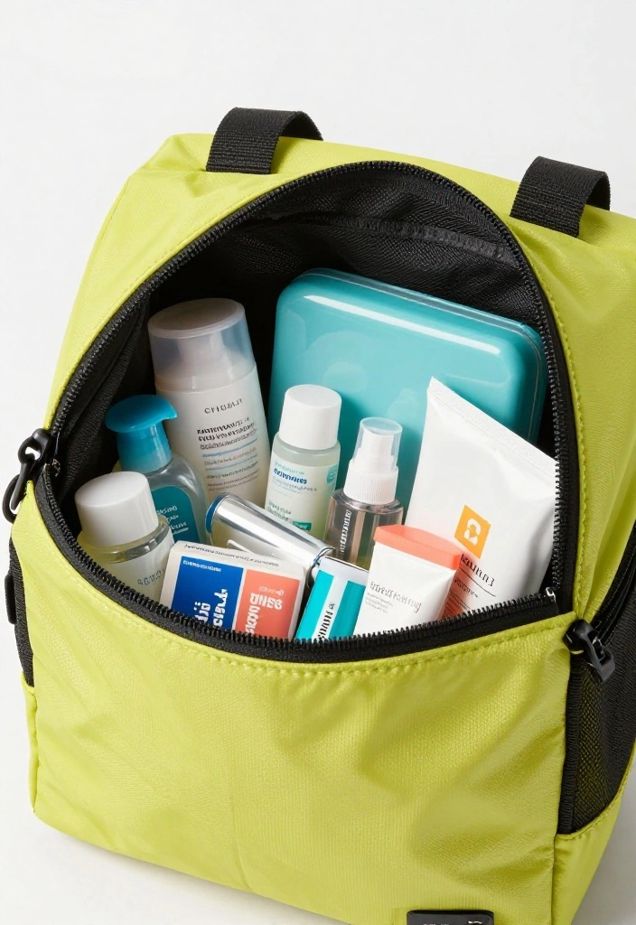 18 Gym Bag Organization Ideas to Keep All Your Essentials in Perfect Order - 2. Incorporate a Toiletry Bag 1