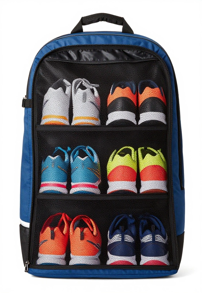 18 Gym Bag Organization Ideas to Keep All Your Essentials in Perfect Order - 3. Designate a Pocket for Shoes 1