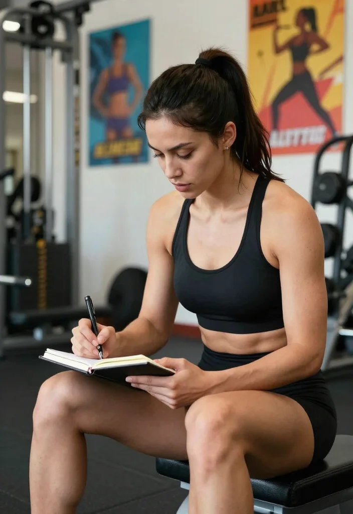 18 Gym Motivation Ideas for Women Who Struggle to Stay Consistent Month After Month - 14. Keep a Fitness Journal 1