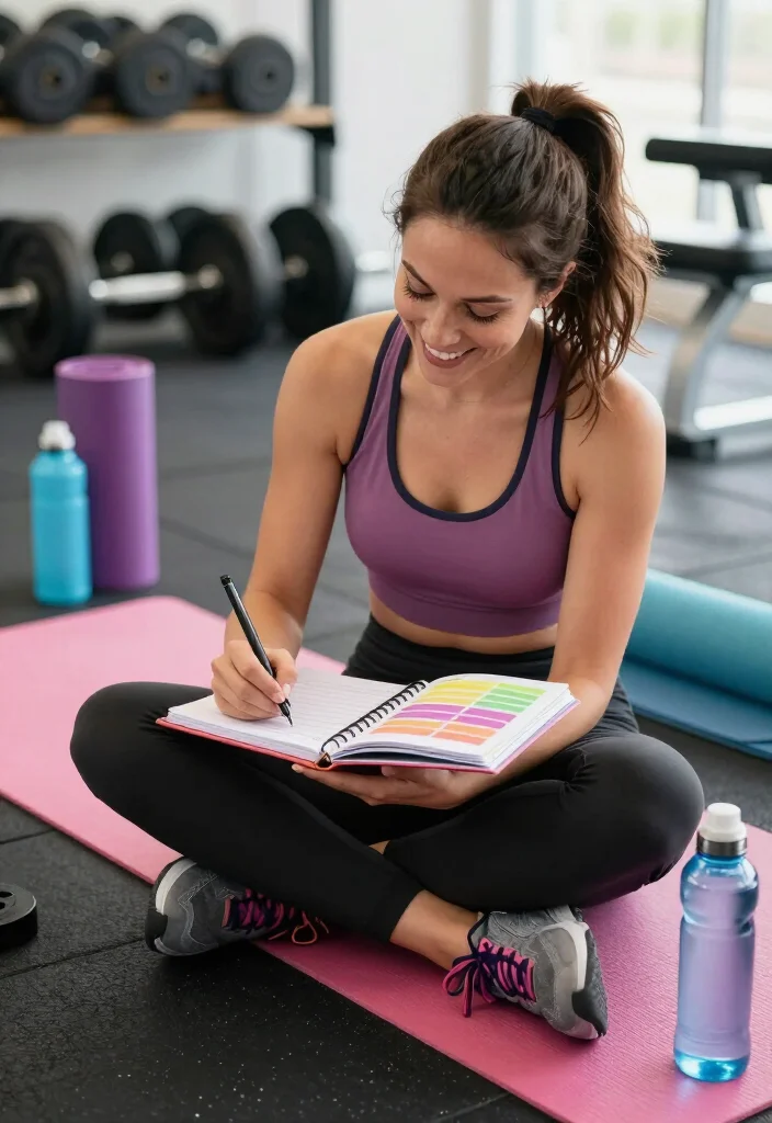 18 Gym Motivation Ideas for Women Who Struggle to Stay Consistent Month After Month - 2. Set Realistic Goals 1