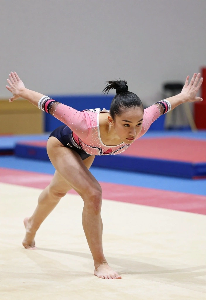 18 Gymnastics-Inspired Hairstyles That Work Perfectly for Intense Training Sessions - 10. Sleek Slicked-Back Look 1