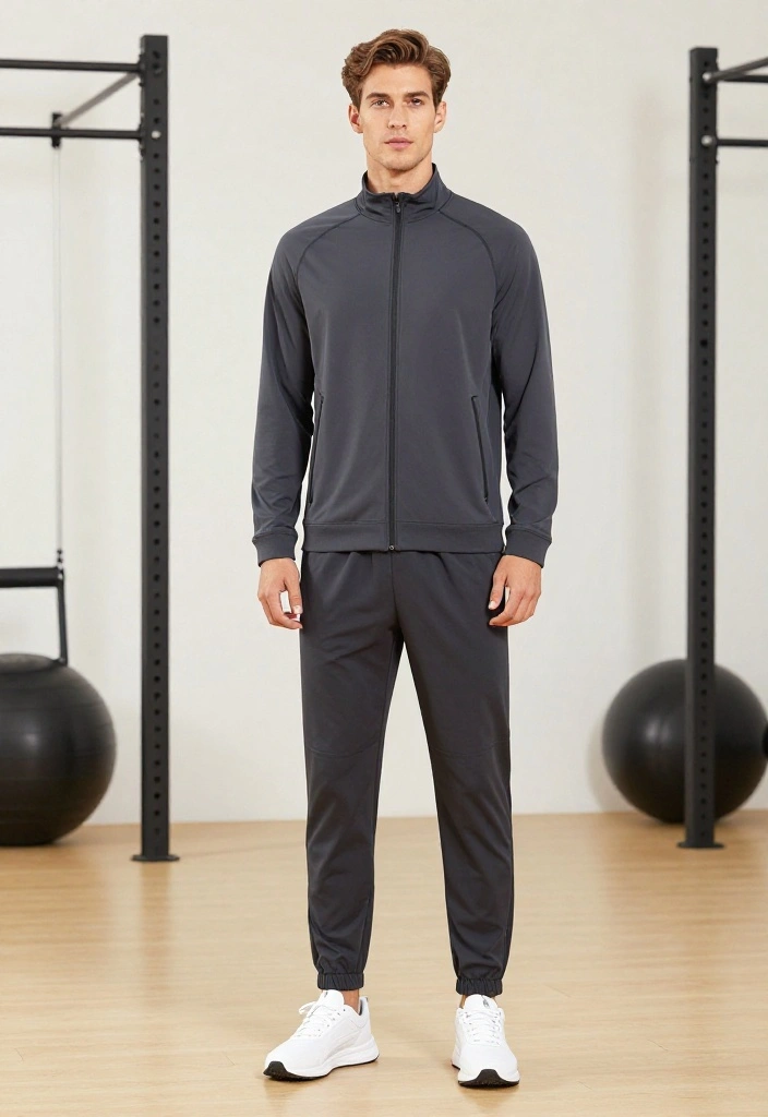 18 Men's Workout Outfit Sets That Make Getting Dressed for the Gym Effortless - 17. The Stylish Warm-Up Set 1