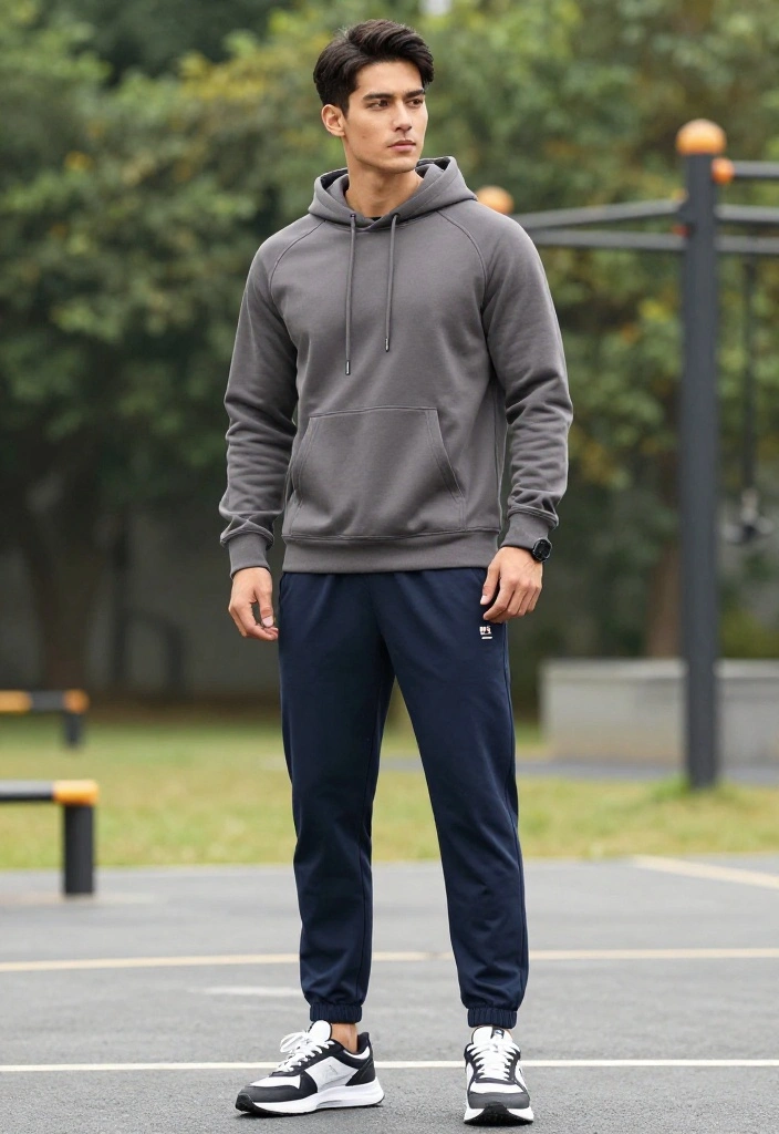 18 Men's Workout Outfit Sets That Make Getting Dressed for the Gym Effortless - 5. The Athletic Casual Look 1