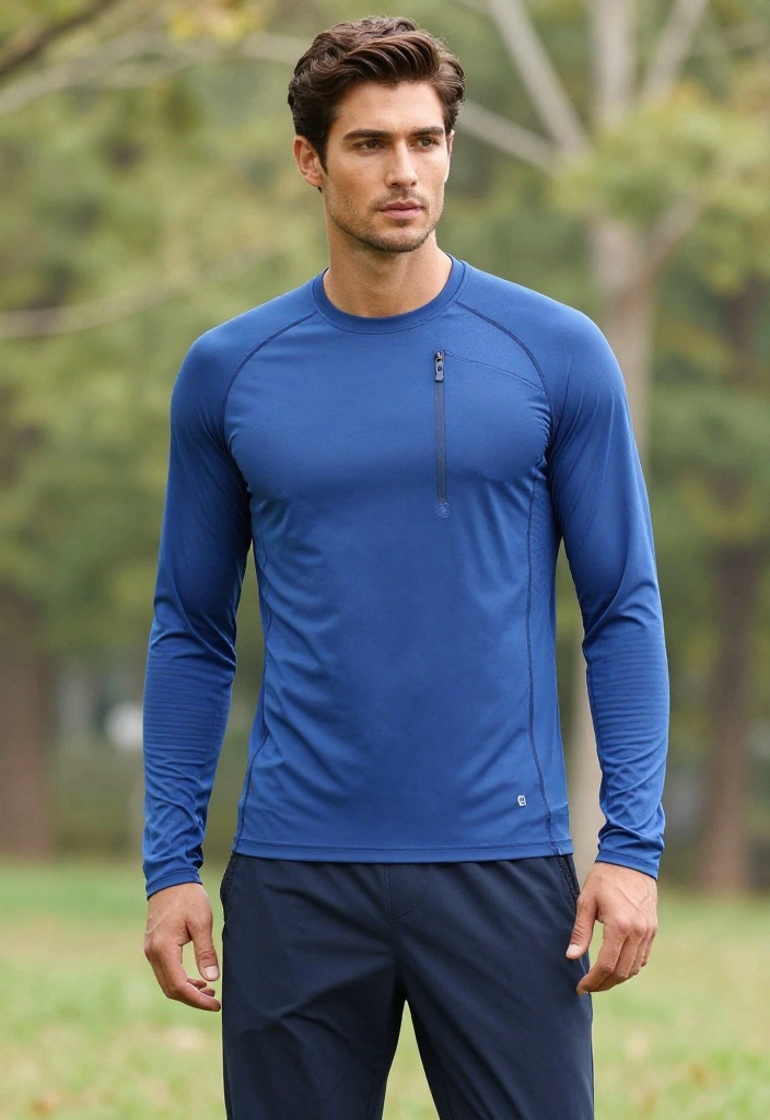 18 Men's Workout Outfit Sets That Make Getting Dressed for the Gym Effortless - 7. The Layered Look for Cooler Days 1