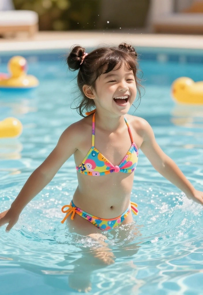 18 Protective Hairstyles to Go Swimming Safely with Natural Hair - 8. Space Buns for a Fun Look 1