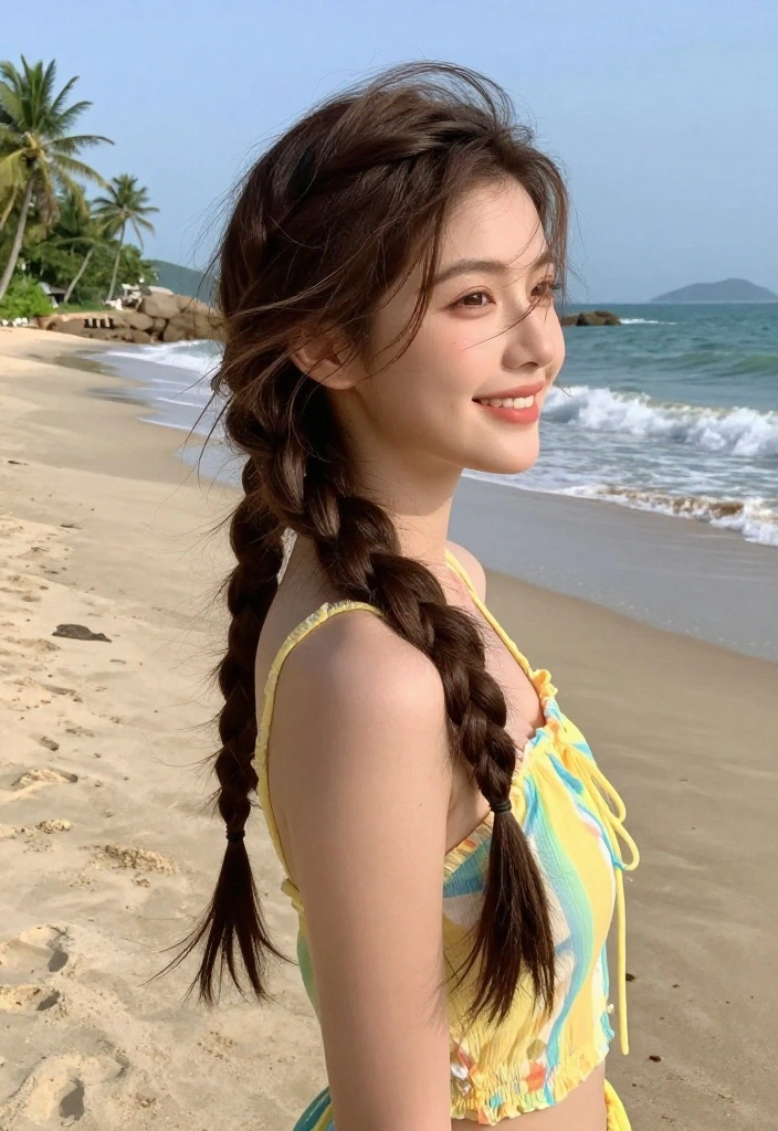 18 Protective Hot Weather Hairstyles to Try on Your Next Vacation - 9. Side Braid 1