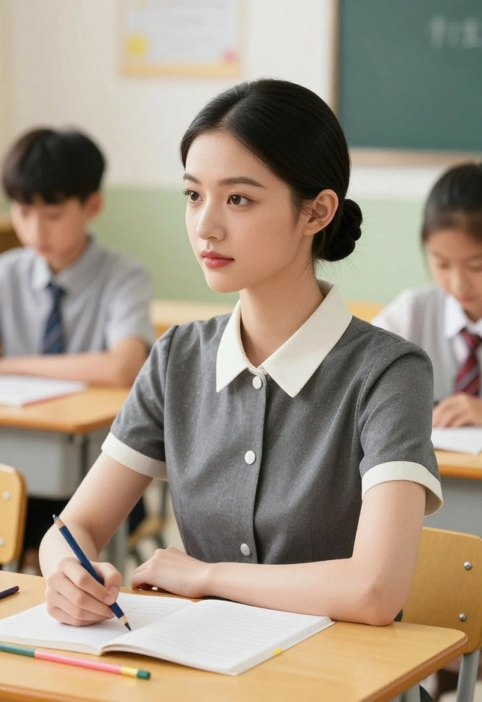 18 Simple Back to School Hairstyles That Will Actually Last All Day - 7. Sleek Low Bun 1