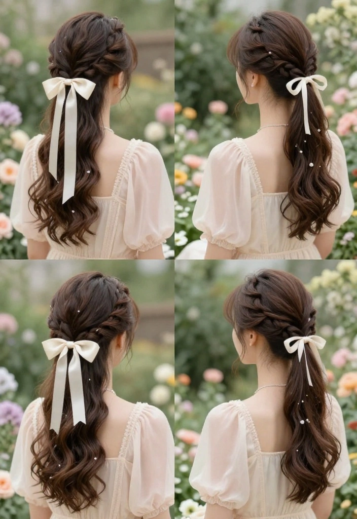 18 Simple Half-Up Hairstyles with Ribbon Ties for a Soft Look - Conclusion 1