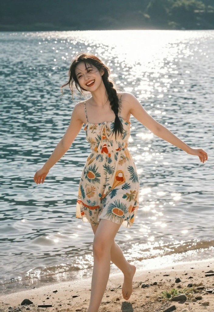18 Sun-Kissed Lake Hairstyles That Look Amazing on Wet Hair - 6. Side Braid with Loose Ends 1