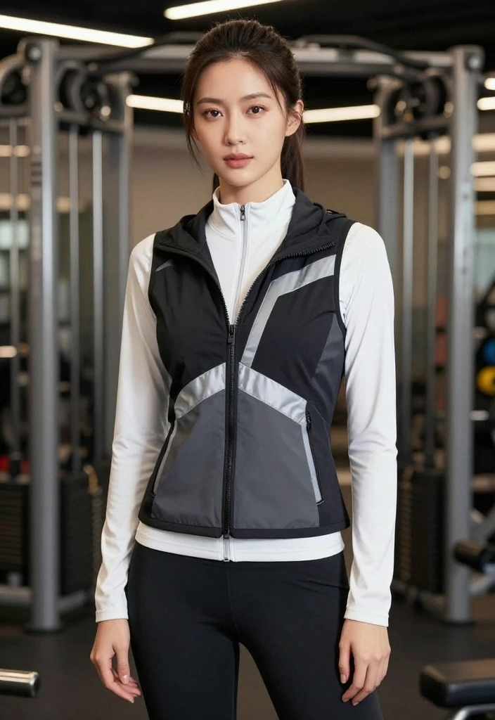 18 Women's Gym Workout Outfits That Stay in Place Through Every Exercise - 11. Layering Vests 1