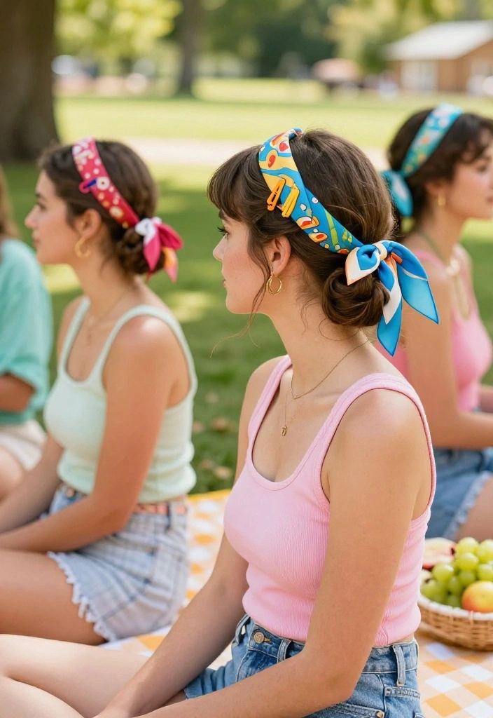 18 Y2K Inspired Summer Updo Hairstyles for Trendsetters - 18. Retro Side Bun 1