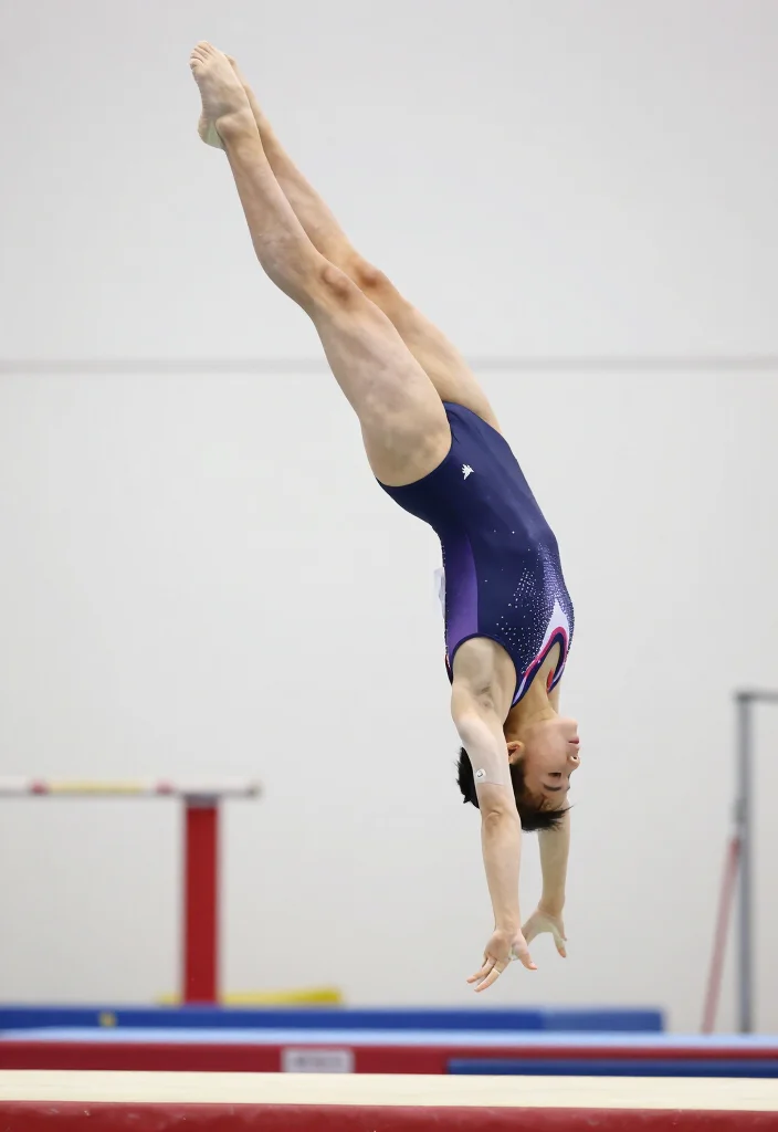 19 Advanced Gymnastics Poses to Work Toward After Nailing the Basics - 7. Front Handspring 1