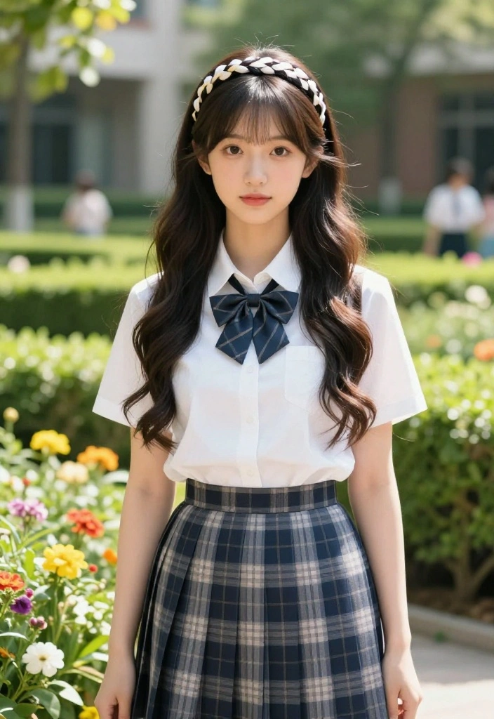19 Aesthetic Back to School Hairstyles to Wow Your Friends - 13. Braided Headband 1