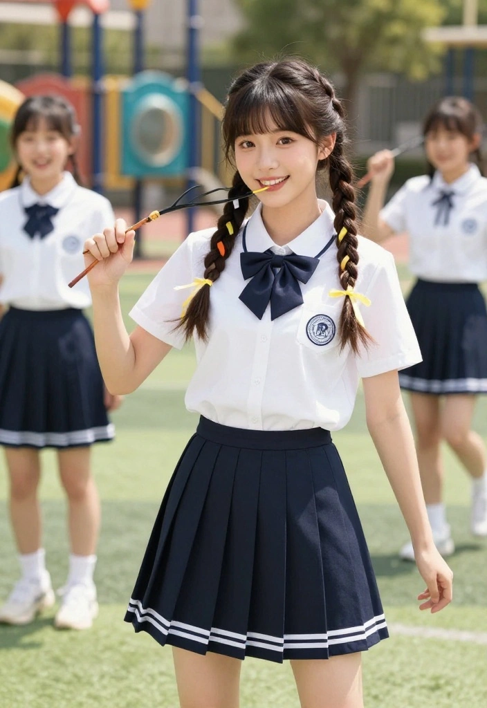 19 Aesthetic Back to School Hairstyles to Wow Your Friends - 8. Pigtail Braids 1