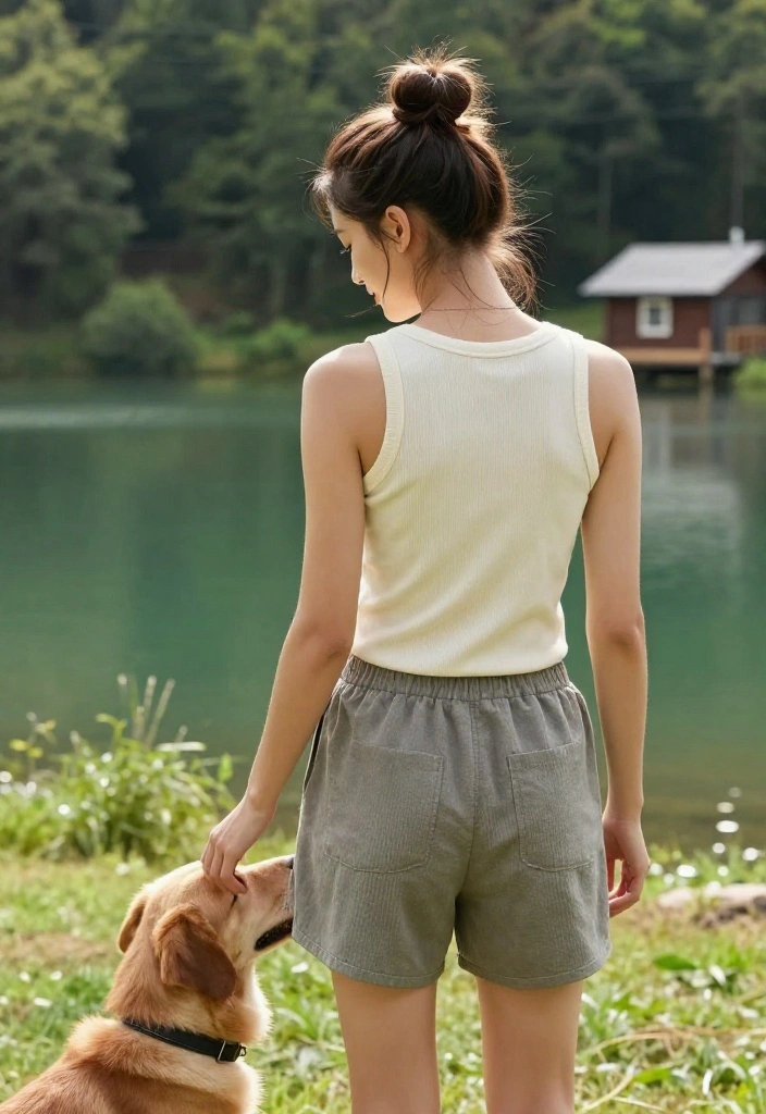 19 Aesthetic Lake Hairstyles Perfect for Your Next Cabin Trip - 16. High Top Knot 1