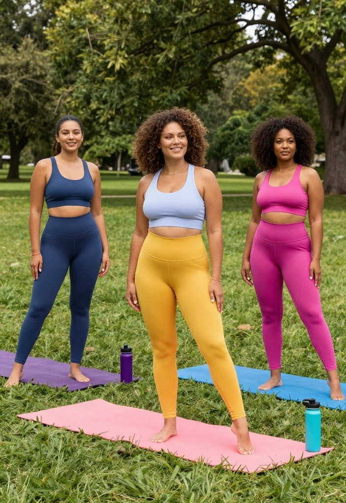 19 Affordable Gym Outfits for Women Under $40 That Look Way More Expensive - 2. Colorful High-Waisted Leggings with a Matching Top 1