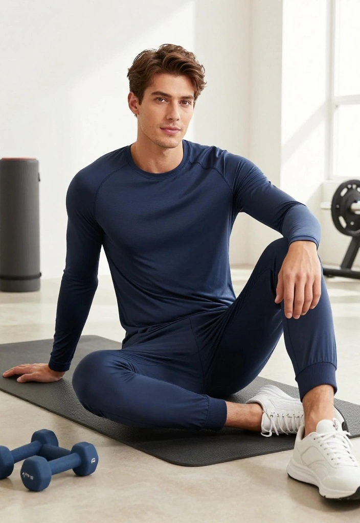 19 Affordable Workout Outfits for Men Under $60 That Don't Look Cheap - 3. Essential Athleisure Set 1