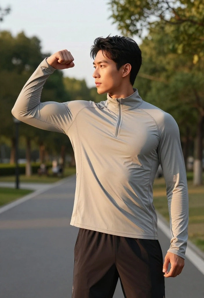 19 Affordable Workout Outfits for Men Under $60 That Don't Look Cheap - 8. Stylish Layering 1