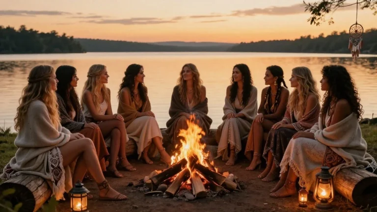 19 Beautiful Boho Lake Hairstyles for Evening Campfires