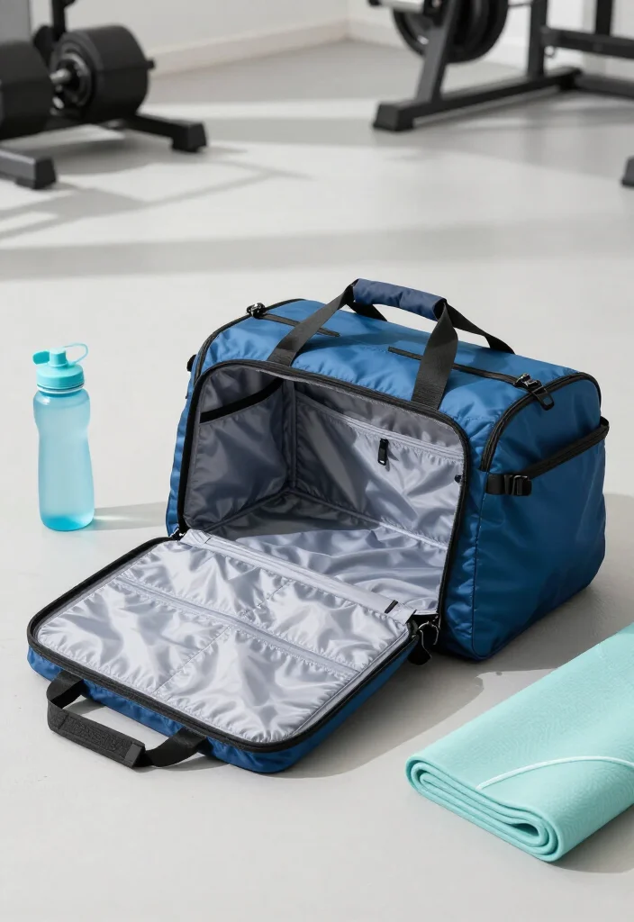19 Best Gym Bags for Women That Fit Everything Without Becoming a Disorganized Mess - 12. The Space-Saving Foldable Bag 1