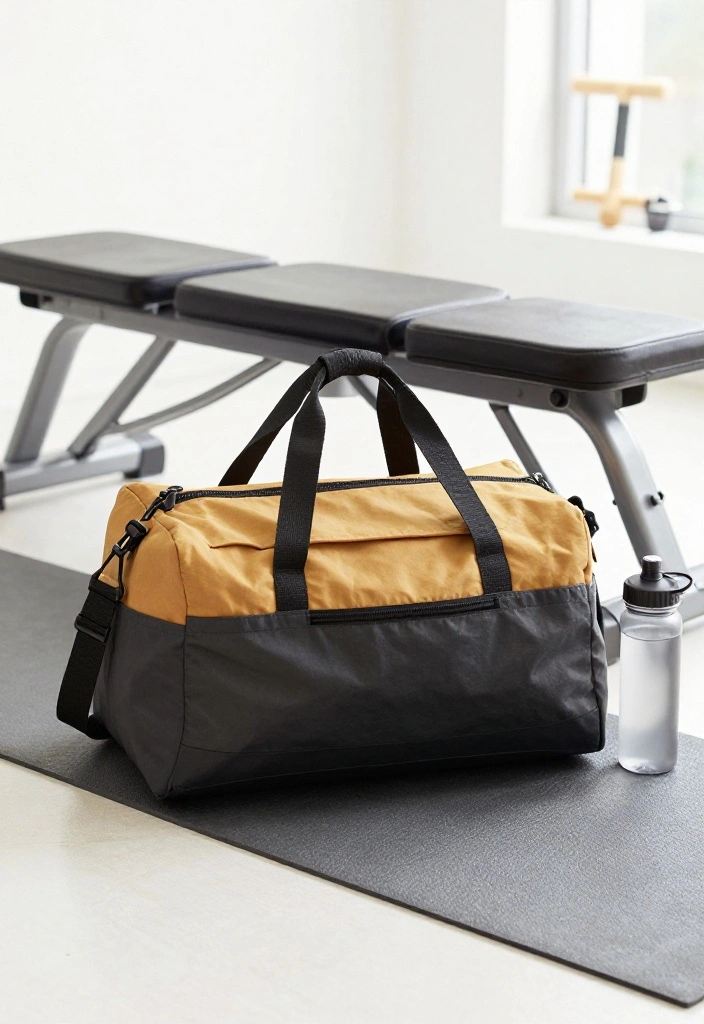 19 Best Gym Bags for Women That Fit Everything Without Becoming a Disorganized Mess - 15. The Classic Canvas Gym Bag 1
