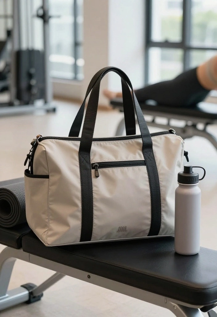 19 Best Gym Bags for Women That Fit Everything Without Becoming a Disorganized Mess - 3. The Stylish Tote for Every Occasion 1