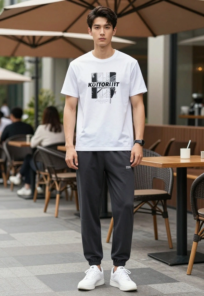 19 Best Men's Exercise Outfit Ideas for Every Training Style: Lifting, Running, and HIIT - 12. Sporty Casual Looks 1
