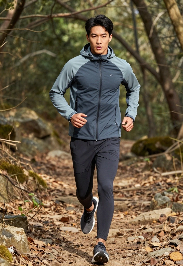 19 Best Men's Exercise Outfit Ideas for Every Training Style: Lifting, Running, and HIIT - 5. Functional Layering for Outdoor Workouts 1