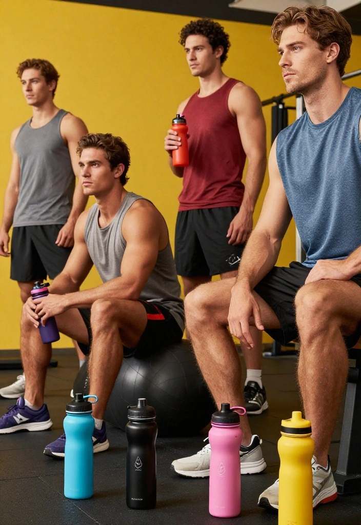 19 Best Men's Gym Outfit Essentials Every Guy Needs in His Workout Wardrobe - 15. Gym-Friendly Water Bottle 1
