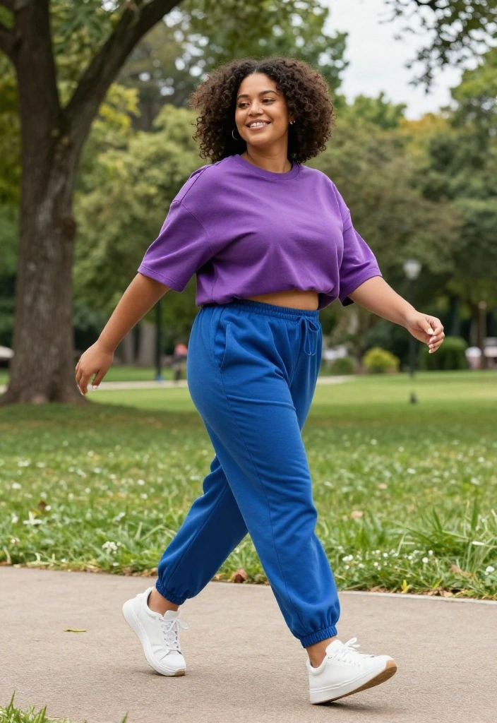 19 Best Oversized Workout Outfits for Women Who Want Room to Move - 2. Baggy Joggers for Effortless Style 1