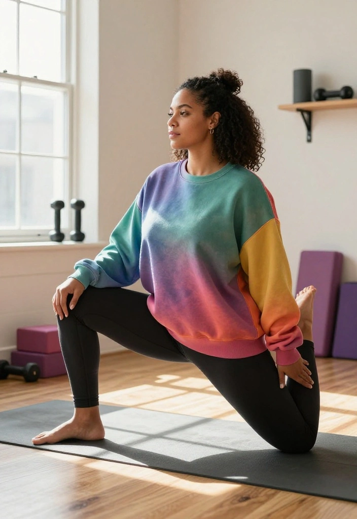 19 Best Oversized Workout Outfits for Women Who Want Room to Move - 4. Oversized Sweatshirts for Post-Workout Lounging 1