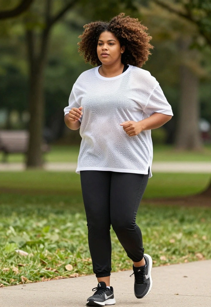 19 Best Oversized Workout Outfits for Women Who Want Room to Move - 6. Breathable Mesh Tops for Ultimate Airflow 1