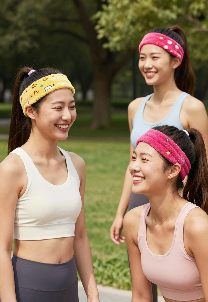 19 Best Summer Workout Outfits for Outdoor Training, Runs, and Hikes - 18. Trendy Headbands for Control 1