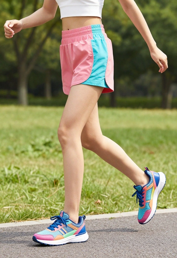 19 Breathable Modest Workout Outfits for Summer Training in the Heat - 17. Trendy Sneakers 1