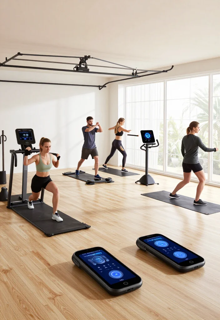 19 Budget Garage Gym Ideas That Don't Sacrifice Equipment Quality or Workout Options - 13. Smart Technology for Tracking Progress 1