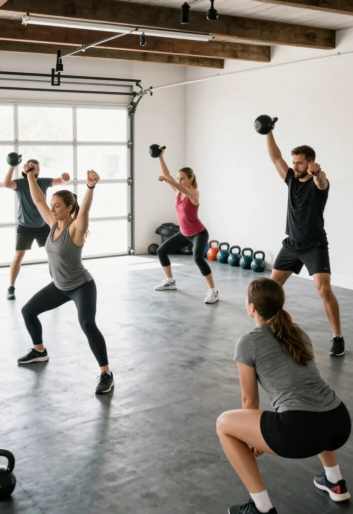 19 Budget Garage Gym Ideas That Don't Sacrifice Equipment Quality or Workout Options - 16. Kettlebell Workouts 1