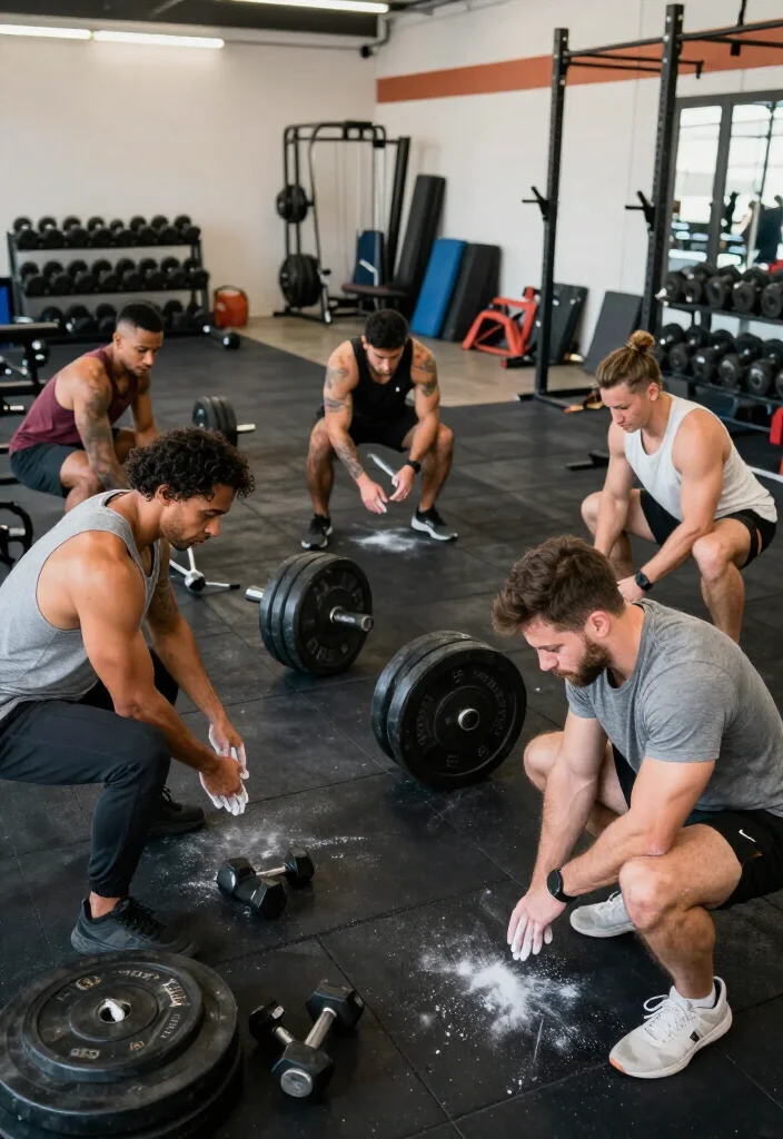 19 Budget Garage Gym Ideas That Don't Sacrifice Equipment Quality or Workout Options - 17. Chalk for Grip and Performance 1