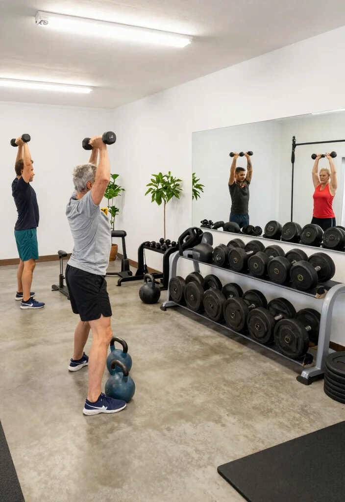 19 Budget Garage Gym Ideas That Don't Sacrifice Equipment Quality or Workout Options - 3. Second-Hand Free Weights 1