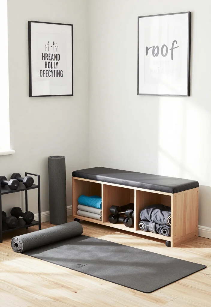 19 Budget Home Gym Ideas Under $500 That Still Feel Complete and Professional - 1. Create a Multi-Functional Space 1
